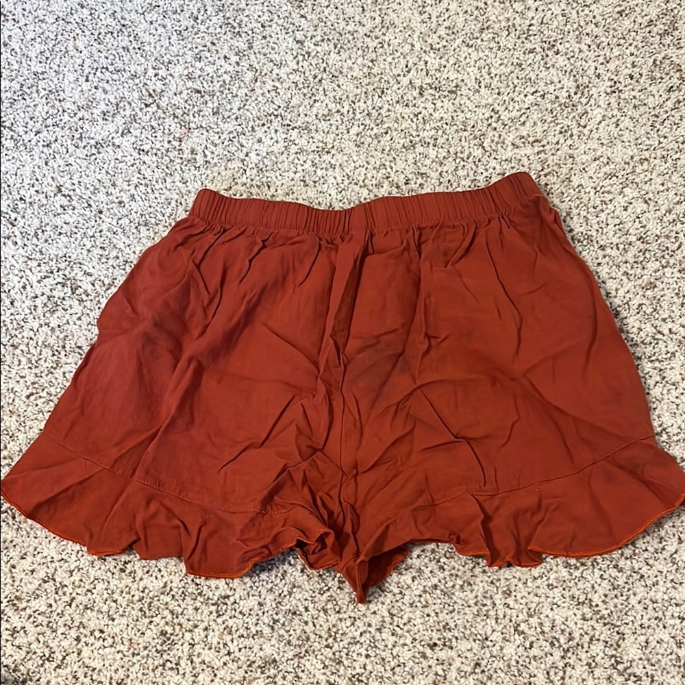 Women's Rust Shorts - Picture 2 of 2
